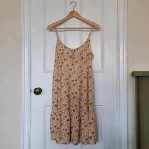 Tiered Floral Summer Dress